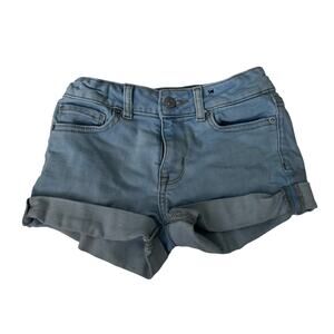 Forever 21 Kids Light Wash Denim Jean Shorts - Size 9/10
